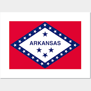 Arkansas Flag Posters and Art